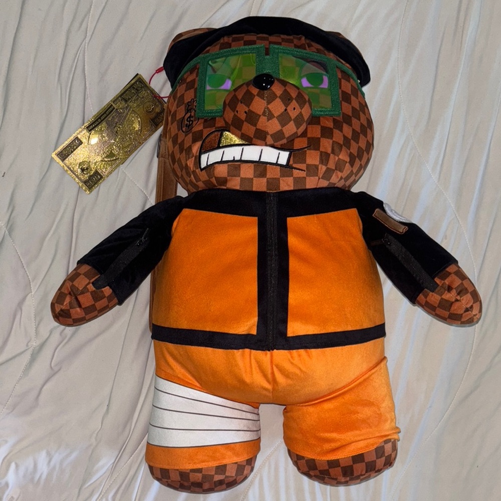 SOLDOUT NWT SPRAYGROUND NARUTO MONEYBEAR TEDDYBEAR BACKPACK